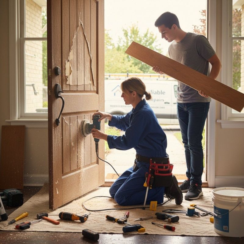 Door Painting Service